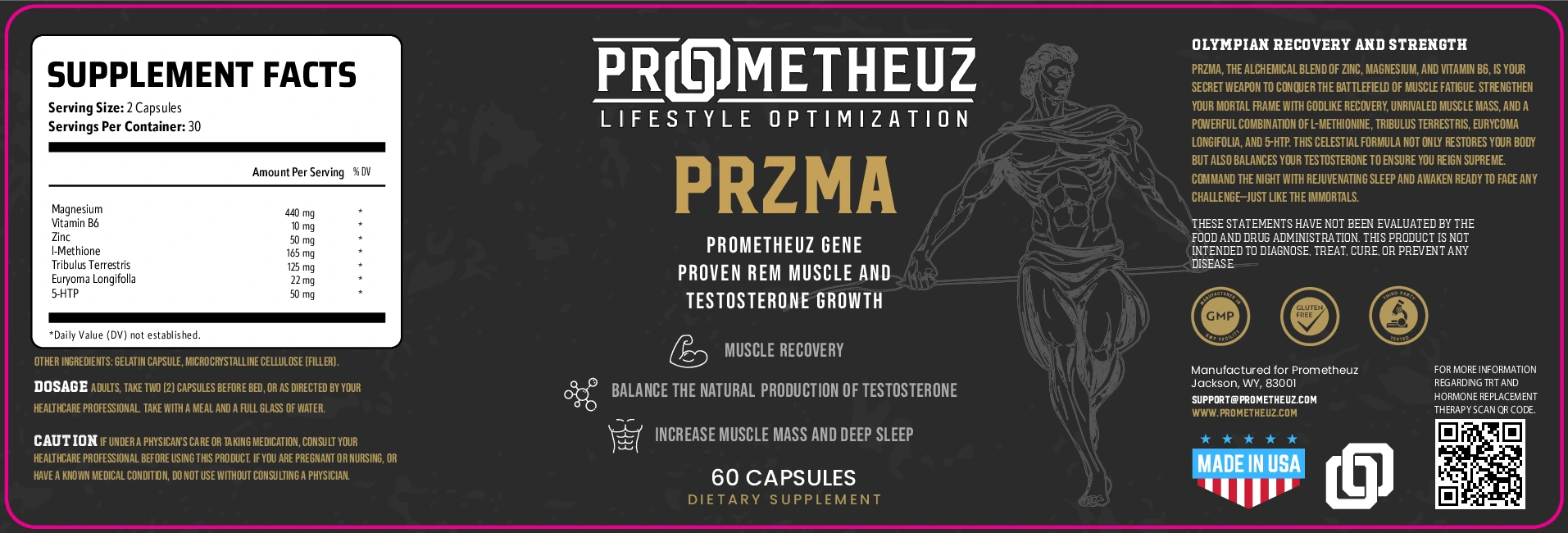 PRZMA Prometheuz Gene 4 PRZMA supplement for sale in USA