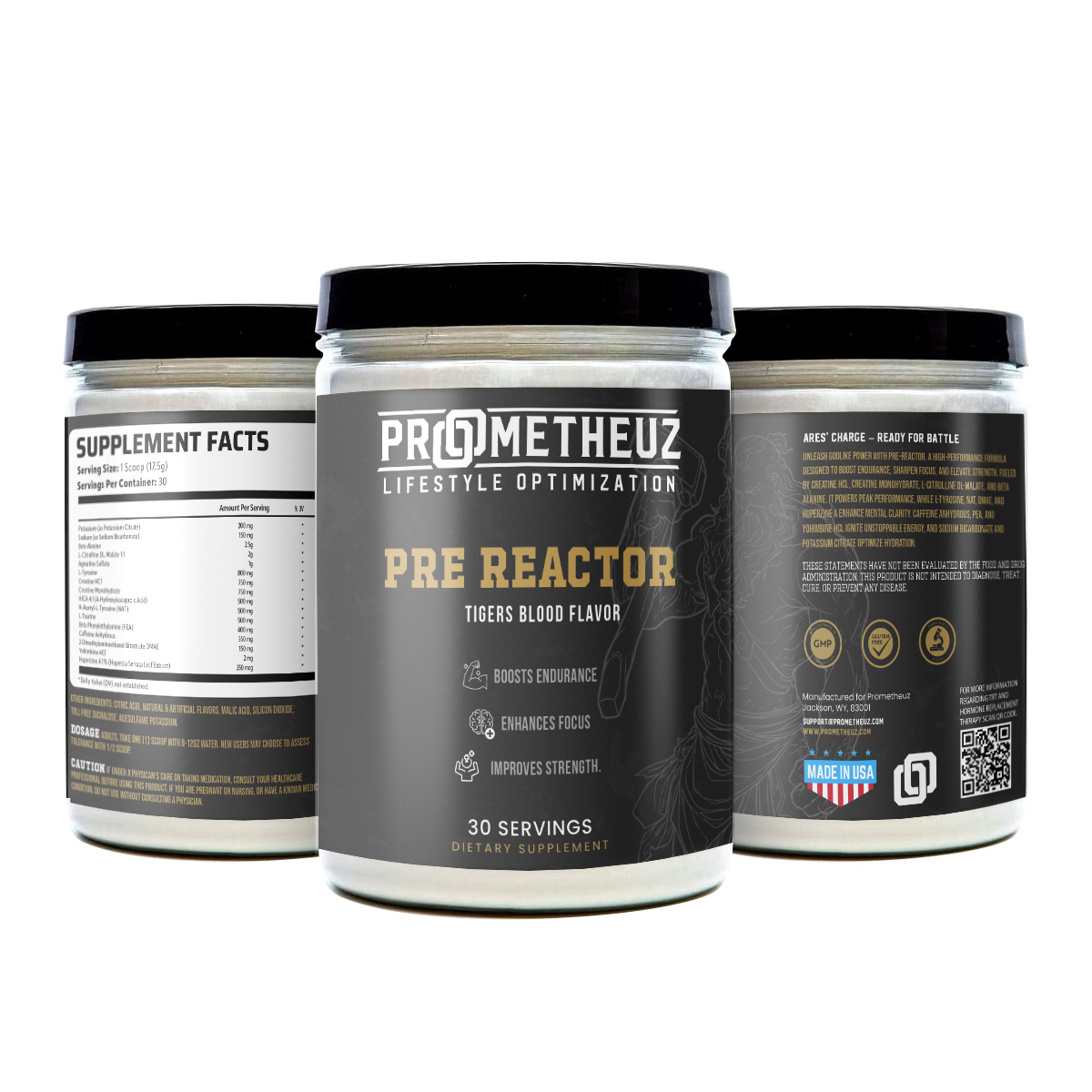 Pre Reactor 2 Pre reactor tiger blood flavour supplement for sale in USA