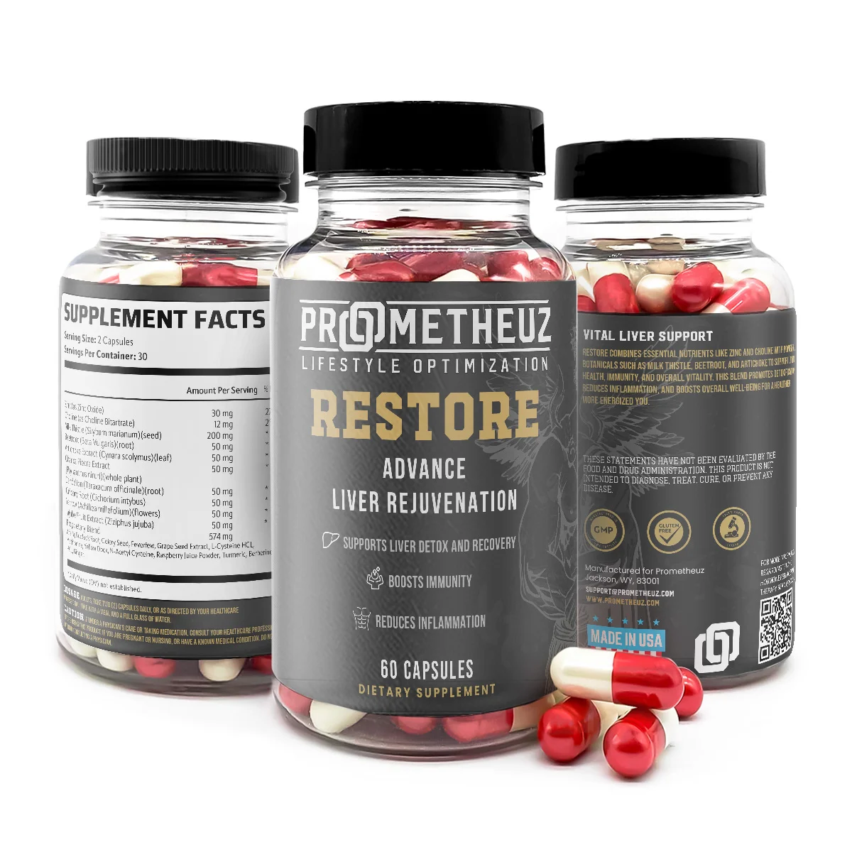 Restore – Liver Care Detox 2 Prometheuz_Restore for sale in USA