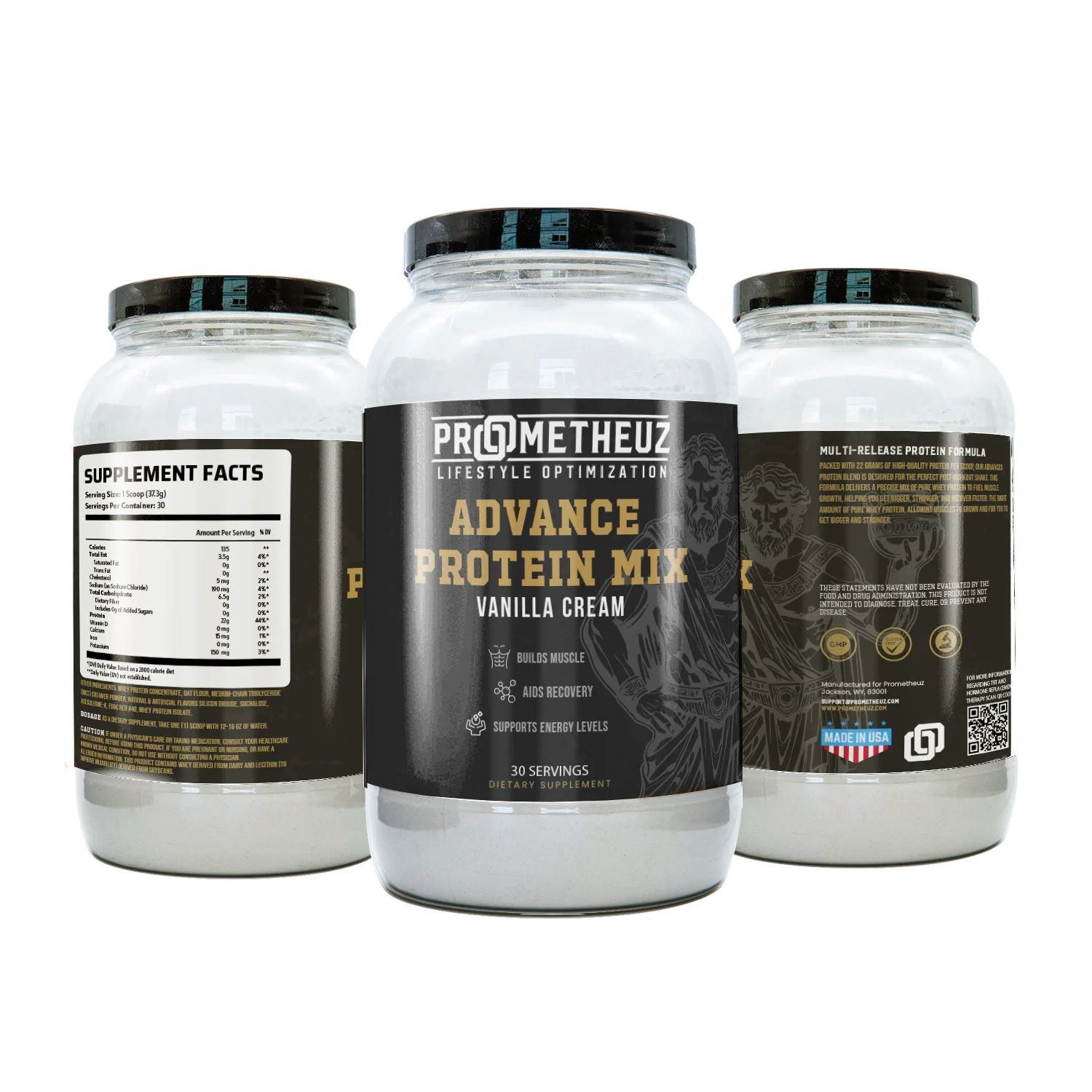 Advance Protein Mix 3 Advanced Protein Mix Vanilla Cream Single for sal in USA