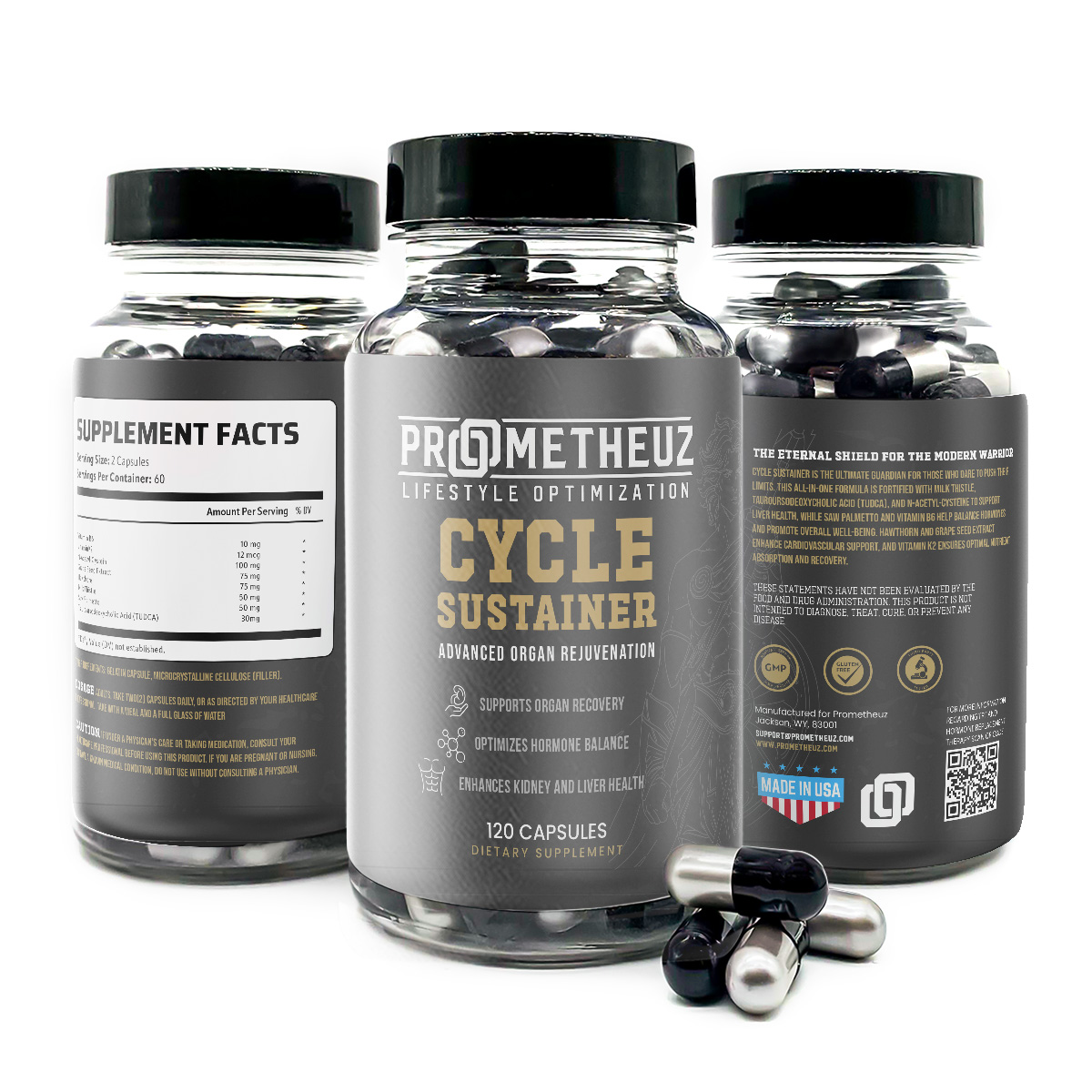 Cycle Sustainer Capsules 2 cycle sustainer agvance organ rejuvenation supplement for sale in USA