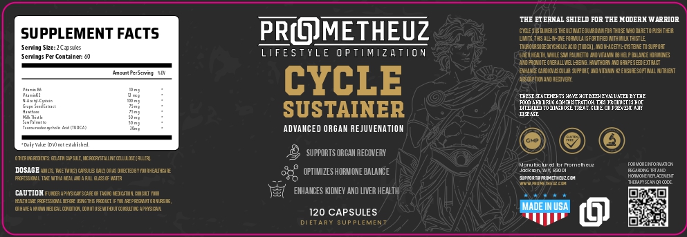 Cycle Sustainer Capsules 3 cycle sustainer agvance organ rejuvenation supplement for sale in USA