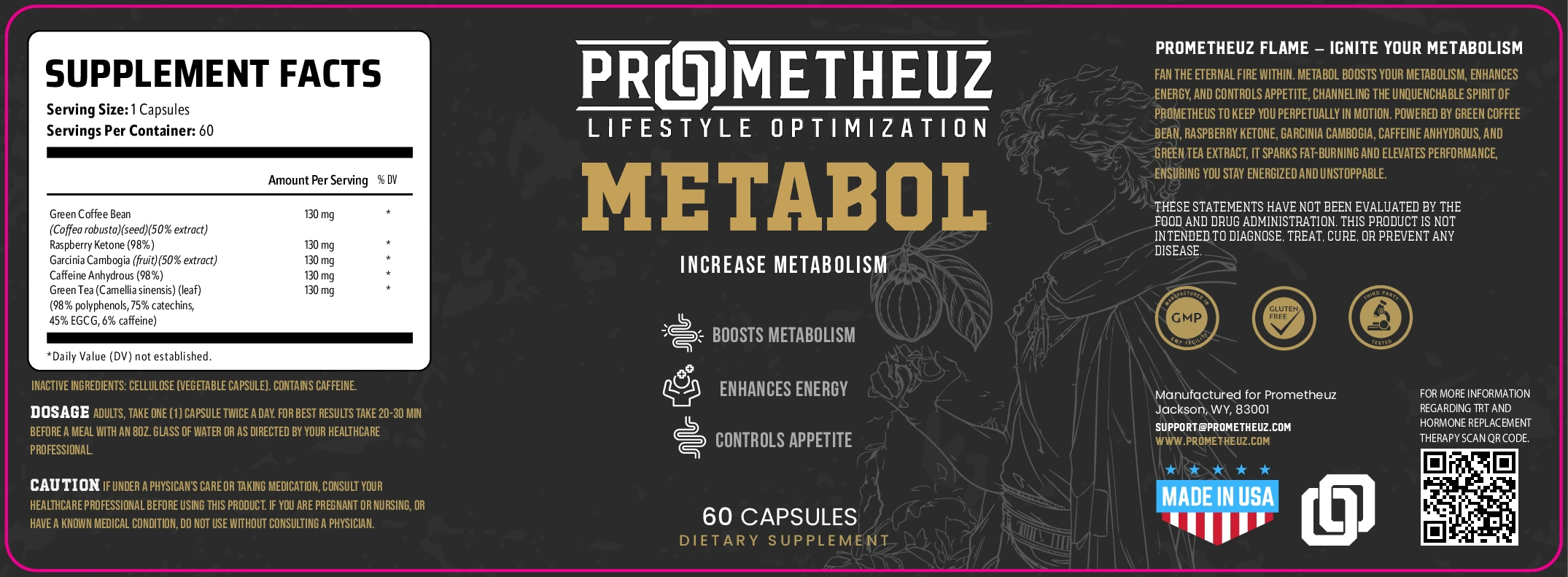 Metabol – Increase Metabolism 3 metabol (Metabolism Booster Supplements ) for sale in USA