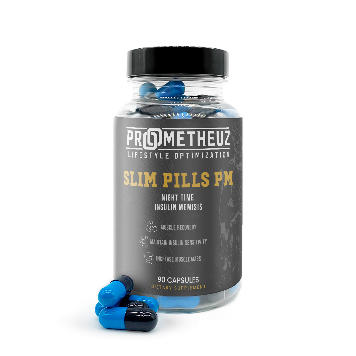 Slim Pills PM – Night Time Weight Loss 1 slim pills night time insulin memisis supplement for sale in USA