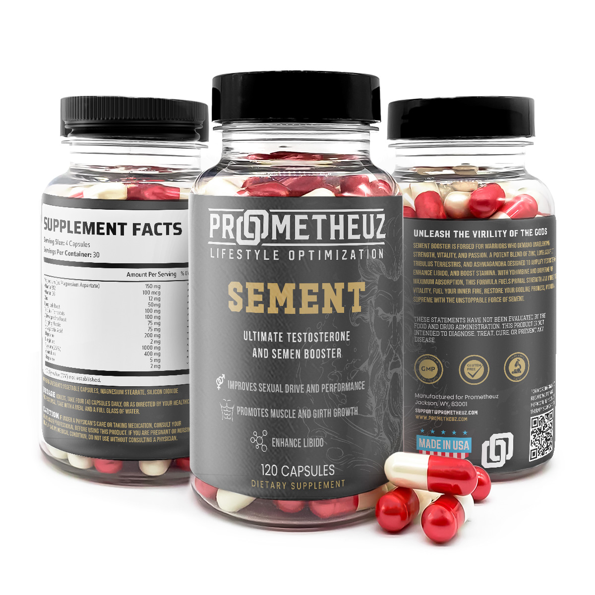 Sement 2 sement ultimate testosterone and semem booster supplement for sale in USA