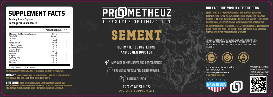 Sement 3 sement ultimate testosterone and semem booster supplement for sale in USA