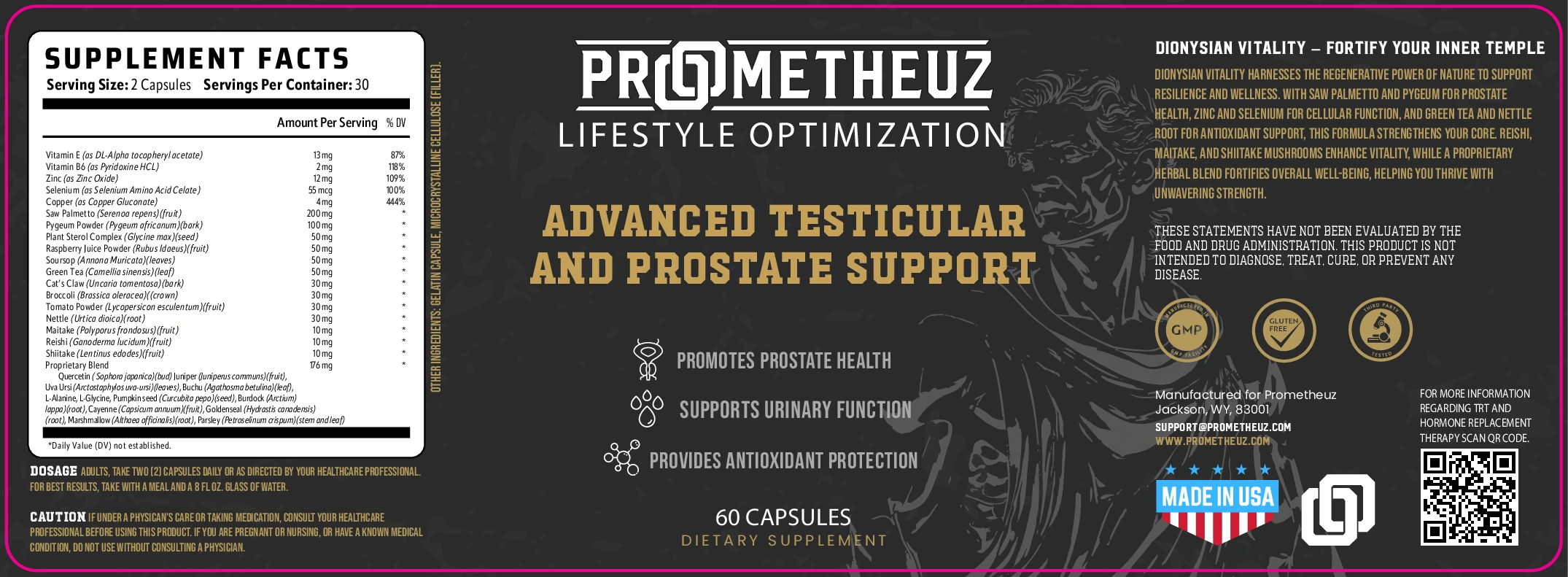 Advanced Testicular and Prostate Support 3 Advanced Testicular Prostate Support supplement for sale in USA
