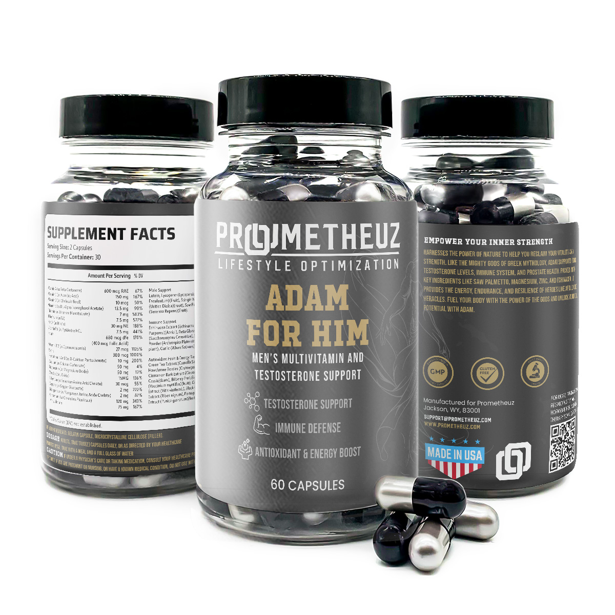 ADAM for Him – Mens Multivitamin 1 Adams Male Multivitamin for sale in USA